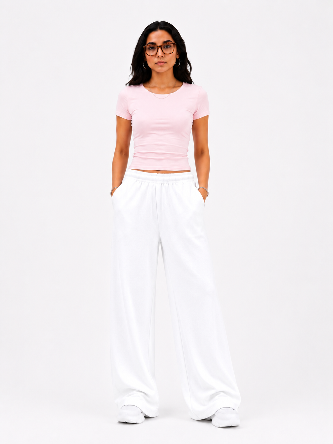 Open Round Basic Premium Cotton Top