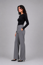 Close Round Long Sleeve Top – Premium Cotton