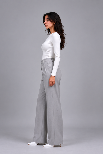 Close Round Long Sleeve Top – Premium Cotton