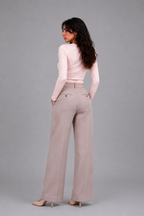 Close Round Long Sleeve Top – Premium Cotton