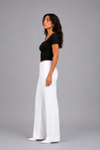 Open Square Neck Basic Top – Premium Cotton