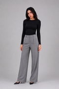 Close Round Long Sleeve Top – Premium Cotton